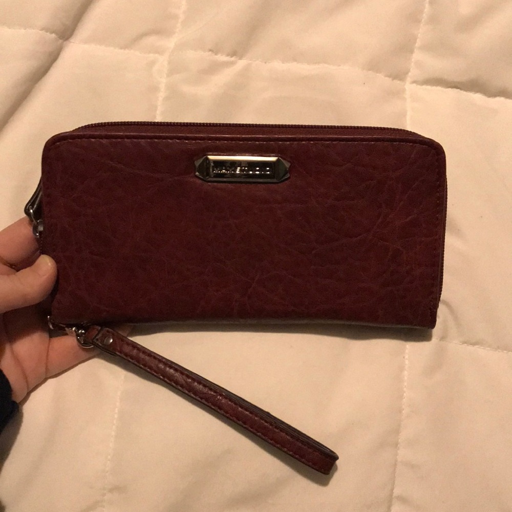 Burgundy wallet